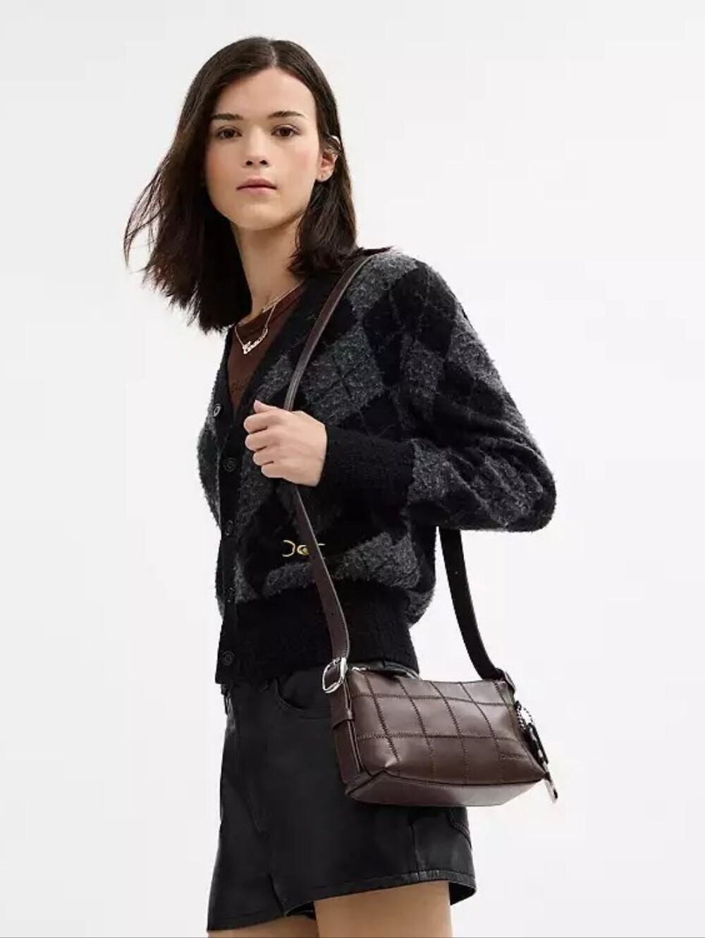 Coachtopia Alter/Ego Small Slouchy Shoulder Bag- Maple - Picture 2 of 12